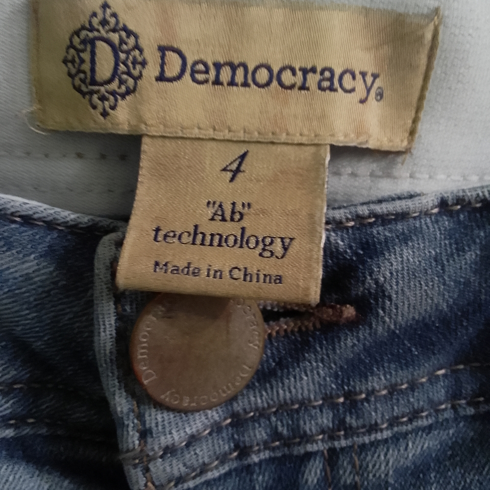 Democracy Light Blue Skinny Jeans for Women - Picture 4 of 11